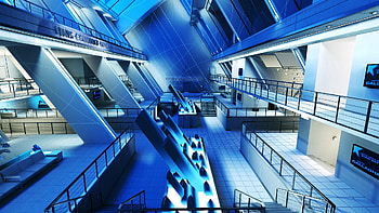 Interior, Miscellanea, Miscellaneous, Beautiful, Premises, Room, Mirrors Edge HD wallpaper