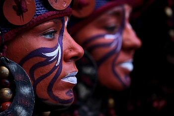 Brasil Carnival, face, woman, vicente concha, girl HD wallpaper