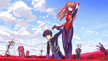 Evangelion 3. 0, , Awesome visuals, Epic moments HD wallpaper
