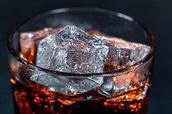 Ice, Bubbles, Macro, Close-Up, Liquid, Glass HD wallpaper