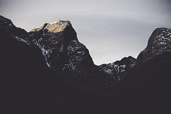 Nature, Mountains, Snow, Vertex, Tops HD wallpaper