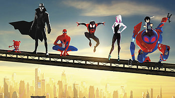 Spider-Man: Into the Spider-Verse, Movie poster HD wallpaper