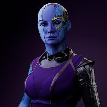 Nebula, Guardians of the Galaxy, ZBrushCentral HD phone wallpaper