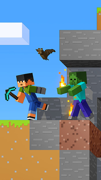 Minecraft Adventure: Chase and Craft , video game, Minecraft HD phone wallpaper