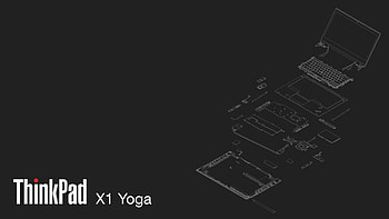 Thinkpad X1 Yoga - Exploded ... HD wallpaper