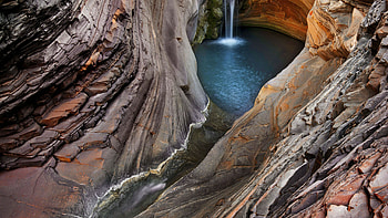 Hamersley Gorge, Australia HD wallpaper