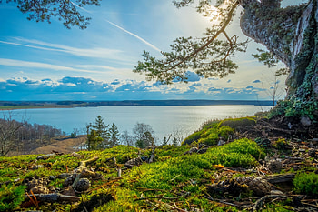 Sweden travels, Summer landscapes, Riverside beauty, Sweeping skies HD wallpaper