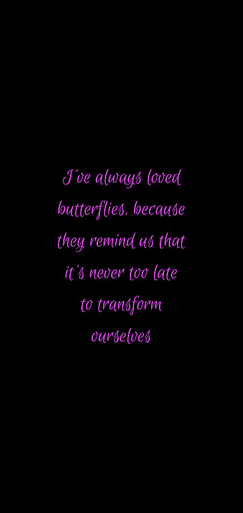 Motivational Quote, transform, butterflies, reminder HD phone wallpaper