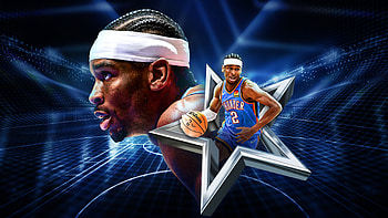 Shai Gilgeous-Alexander NBA 25, video game, NBA 25, Shai Gilgeous-Alexander HD wallpaper