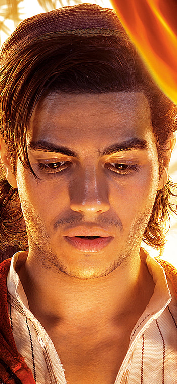 Mena Massoud, Aladdin 2019, Disney's live-action, Magical adventure HD phone wallpaper