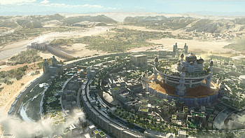 The Alchemist's Gate - City, fantasy, city, fantasy city HD wallpaper