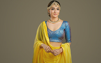Akshara Reddy, Indian Actress, hoot, Indian Dress, Sari, Indian Fashion Model HD wallpaper
