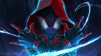 Spider Verse Spiderman , spiderman, movies, superheroes, artwork, artist, digital-art, deviantart HD wallpaper