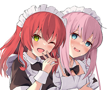 Hitori Gotou & Ikuyo Kita, Ikuyo Kita, Hitori Gotou, Anime, Bocchi the Rock! HD wallpaper