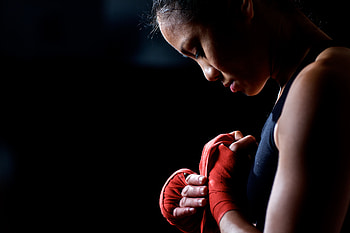 Sports, Girl, Boxer, Champion, Bandages HD wallpaper