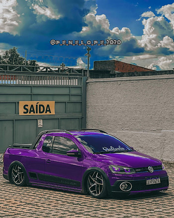 Saveiro rebaixada, rebaixado, saveiroo, cross HD phone wallpaper