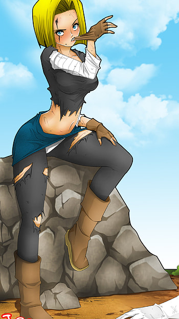 Android 18, Dragon Ball character, Dragon Ball series HD phone wallpaper