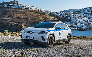 Volkswagen ID4 Police Greece, , offroad, 2021 cars, crossovers, police cars, 2021 Volkswagen ID4, german cars, Volkswagen HD wallpaper