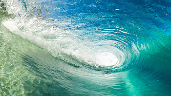Water, ocean, high tides HD wallpaper
