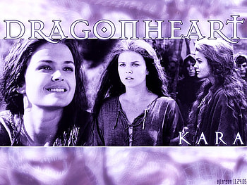 Dragonheart, kara, dina meyer, dragon, dennis quaid, friends, bowen HD wallpaper