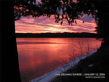 lake leelanau sunrise, beautiful sunrise HD wallpaper