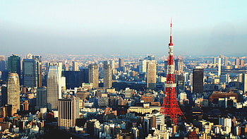 Tokyo Skyline, Cityscape views, Vibrant city, Modern architecture HD wallpaper