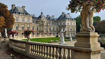 Luxembourg Palace, Majestic Architecture, Regal Residence, Historic Beauty HD wallpaper