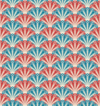 Retro, texture, floral, patterns HD phone wallpaper