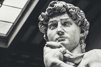 Statue of David, Michelangelo HD wallpaper