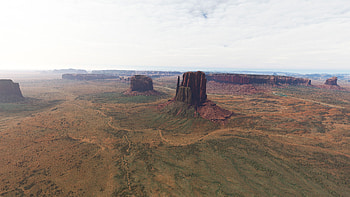 Monument Valley, Arizona-Utah border, Scenic beauty for MSFS, Desert landscapes HD wallpaper
