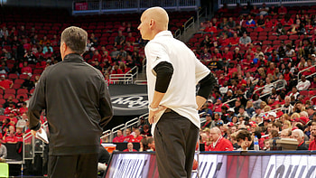 Dino Gaudio and Chris Mack, Louisville Cardinals HD wallpaper