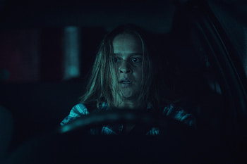 Clara Rugaard Intense Drive in Black Mirror, TV Show, Black Mirror HD wallpaper