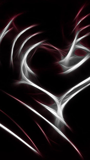 Black Heart, malevolent demonic devilish HD phone wallpaper