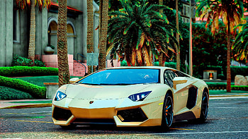 Lamborghini-Aventador, Aventador, Yellow, Car, Lamborghini HD wallpaper