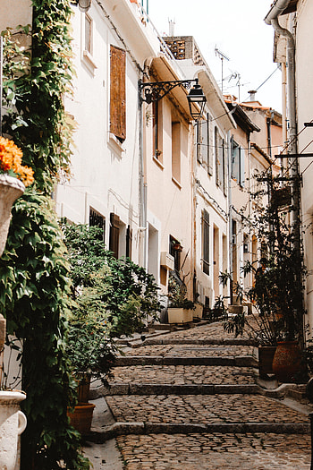 Cities, Building, Lantern, Lamp, Ladder, Stairs, Steps, Street HD phone wallpaper