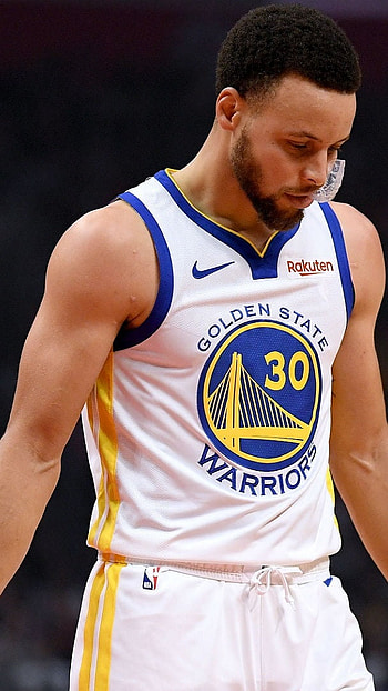 Curry, Golden State Warriors, White Jersey HD phone wallpaper