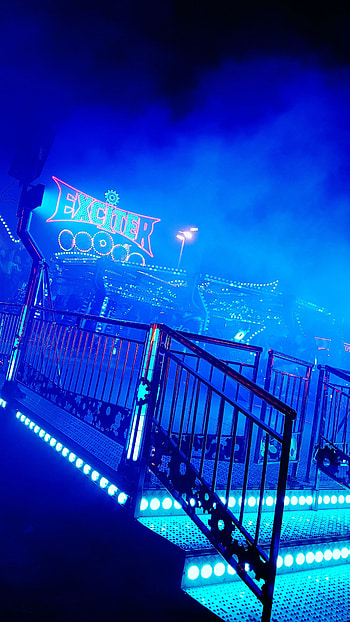 Blue Aesthetic, Blue City HD phone wallpaper