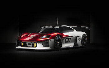 2021, Porsche Mission R Concept, , exterior, race car, front view, sports coupe, german sports cars, Porsche HD wallpaper