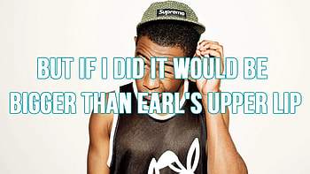 Odd Future - Orange Juice (Lyrics on screen) HD wallpaper