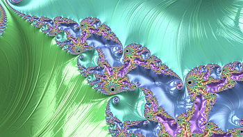 Trippy Psychedelic Fractal, trippy, psychedelic, trance, green, pastel, Abstract, fractal, abstract green HD wallpaper