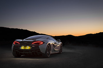 Supercar, Sports, Night, Cars, Sports Car, Mclaren 570Gt HD wallpaper