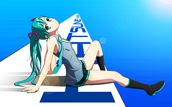 Hatsune Miku, awesome, uniform, artistic, nice, digital, cg, hatsune, aqua eyes, sexy, outfit, white, art, twintail, hot, girl, singer, aqua, anime girl, anime, pretty, virtual, blue, black, song, cute, vocaloid, beauty, miku, music, vocaloids, thighhighs, program, skirt, beautiful, diva, tie, gray, aqua hair, cool, boots, idol HD wallpaper