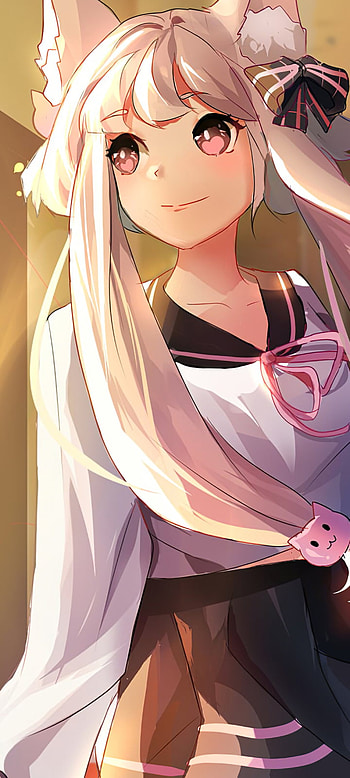 Charming Anime Girl: Perfect Delight, Anime, girl, anime girl HD phone wallpaper
