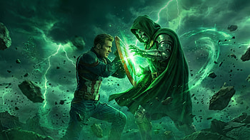 Doctor Doom Vs Captain America Avengers Doomsday 2026 Movie, doctor-doom, captain-america, avengers-doomsday, 2026-movies, marvel, superheroes, movies, artwork, art, digital-art HD wallpaper