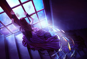 Let Me Out, artist, artwork, digital-art, dreamy, deviantart HD wallpaper