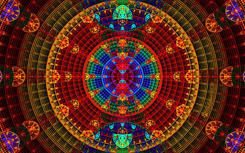 complex symmetry, 3d and cg, complexity, abstract, fractals, symmetry HD wallpaper