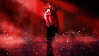 Deadpool Drip, deadpool, superheroes, artist, artwork, digital-art HD wallpaper