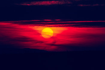 Silence In Sunset , sunset, evening, nature HD wallpaper