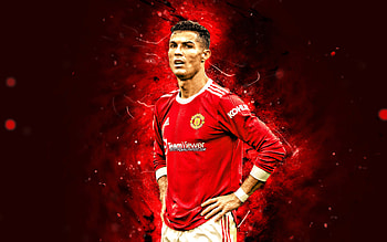 Cristiano Ronaldo, red, soccer, united, TheBest, cris, CR7, football, sport HD wallpaper