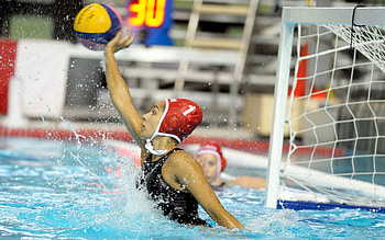 Competitive water polo, Capital Wave team, Water polo competition HD wallpaper